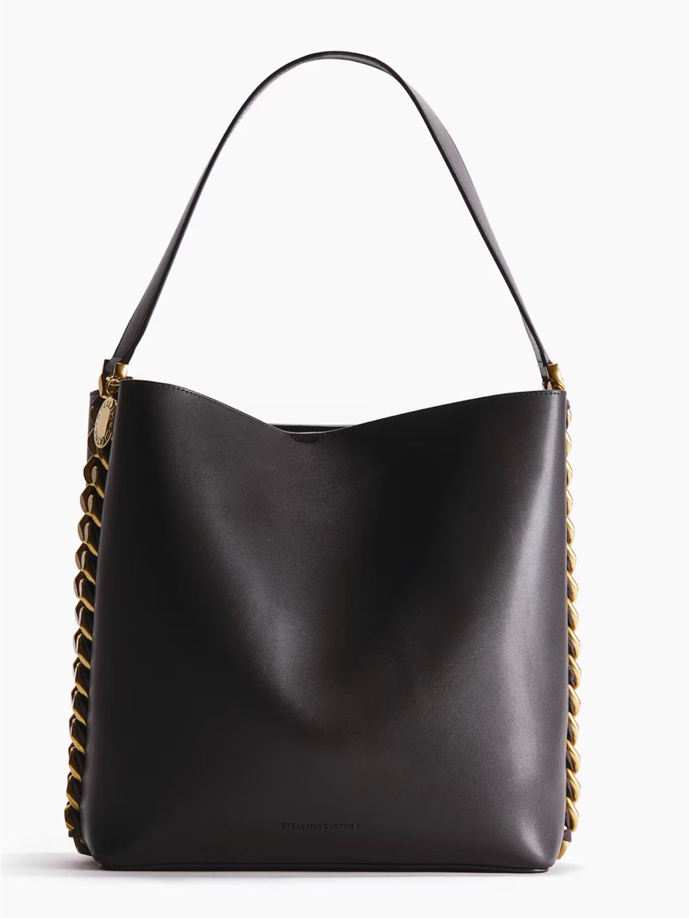 Stella McCartney x H&M chain, detail shoulder bag in Brown NWT